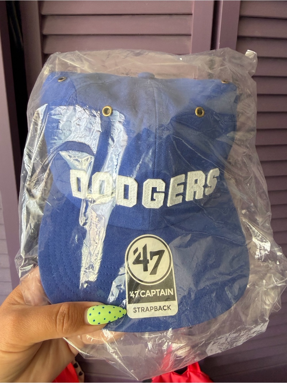 Madhappy Blue Dodgers Strapback Hat